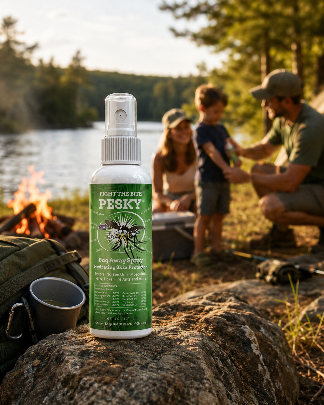 cinnamon insect repellent for plants PESKY® Bug Away Spray Plant-Based Insect Deterrent for No-See-Ums, Mos