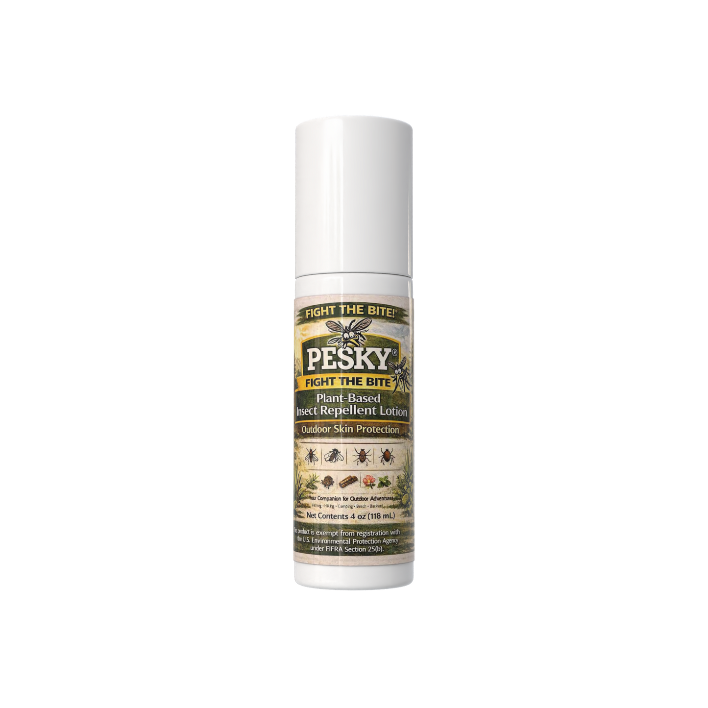 PESKY® Fight the Bite™ Plant-Based Insect Deterrent Lotion (Roll-on)