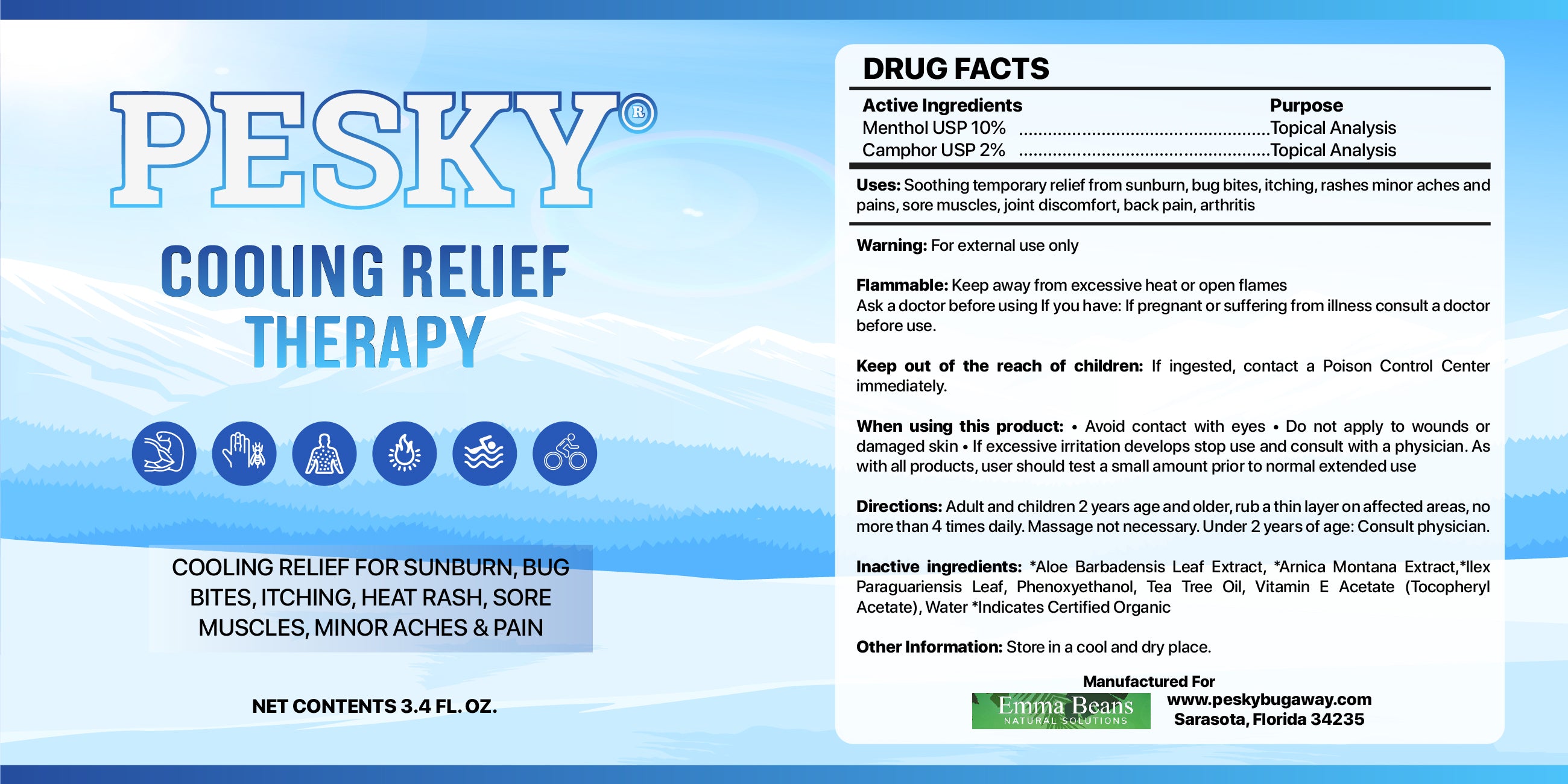 PESKY® Cooling Relief Therapy